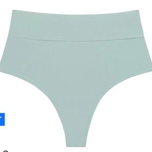Montce high rise bikini bottom in powder blue